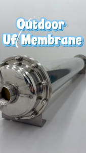 Saemmul 8000L/H Ultra Filtration UF Membrane Outdoor Water Filter Stainless Steel