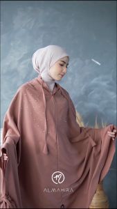 Mukena Dewasa Laser Cut HARLEEN 2in1 Diamond