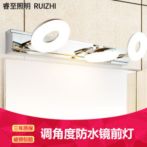 Stainless Steel Waterproof Anti-Fog LED Mirror Light Bathroom Makeup Light Wall Lamp Simple Design Bathroom Vanity Lighting