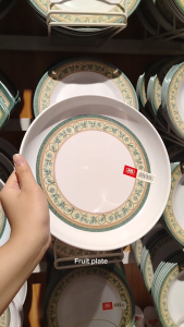Smart Home Ph 4pcs set Vine Leaves Designed Melamine Dinnerware Plates/ Bowls/ Cups/ Spoon/ Saucer/ Affordable