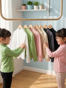 Warm Childrens Underwear Top