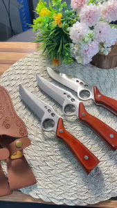 มีด มีดครัว มีดทำอาหาร แล่เนื้อ เลาะกระดูก ประกอบอาหารงานครัว แถมฟรี ซองหนัง