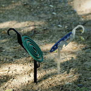 Outdoor Multifunctional Stainless Steel Hook Mosquito Coil Bracket Bottle Opener Measuring Ruler Foldable Insert Outdoor Summer