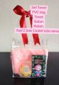 Hadiah hari guru murah gift teachers day set cutlery sejadah muka handwash pvc bag small towel. 