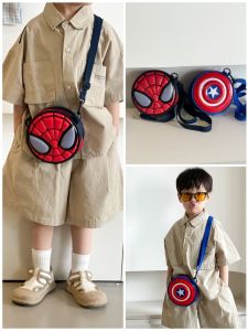 Túi Đeo Chéo Người Nhện Mini Dành Cho Trẻ Em Em Bé Bé Trai Bé Gái Ba Lô Đeo Vai Đơn Túi Du Lịch Thời Trang Sành Điệu Túi Trẻ Em