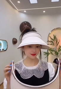 UV Sun Beach Hat Cap Straw Hat Women Fashion Summer Outdoor Travel Sun Hat