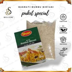 Paket Komplit Nasi Biryani – Bumbu Shan + Beras Basmati Premium