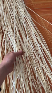 Sợi mây thô tự nhiên mây sợi nan mây Lạt mây vỏ mây thô tự nhiên trang trí làm hàng thủ - Vỏ mây thô tự nhiên Vật liệu mây đan lát làm handmade dây cột trang trí bàn ghế làm vành rổ DIY đồ mây decor