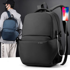 Mens Casual Travel Backpack Large Capacity Business Laptop Bag Sports Trendy Leather Book Bag British Style Fall 2025