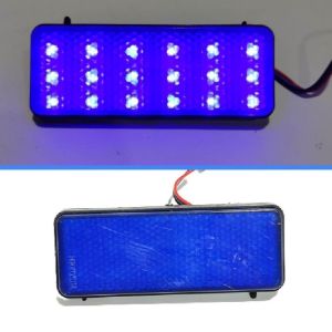 Lampu Rem Stop Belakang Kedip Diam LED Variasi Motor 2 Mode Mata kucing 85cm x 3cm Reflektor Tambahan