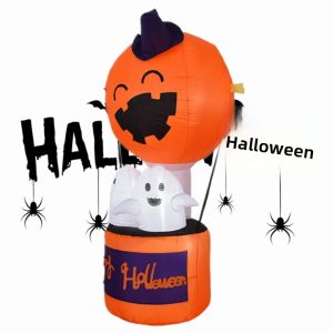 Đồ Trang Trí Halloween Bơm Hơi Kinh Dị Với Đèn LED Tích Hợp Vật Trang Trí Sân Vườn Ngoài Trời Chất Liệu Vải Đồ Trang Trí Sân Nhà Cho Bữa Tiệc