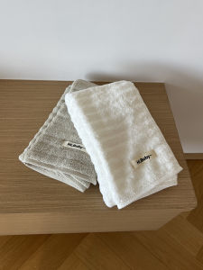 Khăn Mặt Cotton Nguyên Chất Dày Dặn Mềm Mại Dài Ủi Khăn Tắm Mặt Mũi Khăn Trải Giường Đồ Dùng Gia Đình