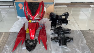 WIN - FULL BODY HALUS HONDA VARIO TECHNO 125 KZR 2012 2013 2014 MERAH MAROON