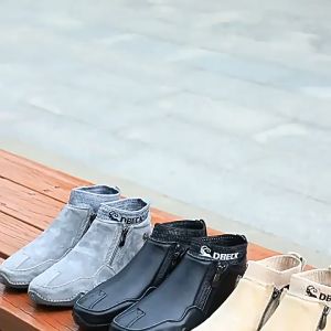 Terlaris Kulit Sepatu Boots Pria Resleting Casual Tinggi Formal Footwear Kekinian Cowok Dewasa Kerja Pesta Handmade 310