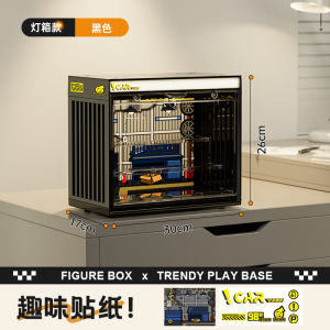 Bubble Mat Container Style Figurine Storage Box Popmart Blind Box Doll Display Cabinet Multi Layer Dustproof Display Stand