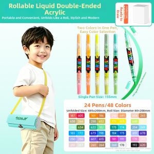 Touch Color | Double Head Non-Toxic Washable Art Marker for Kids
