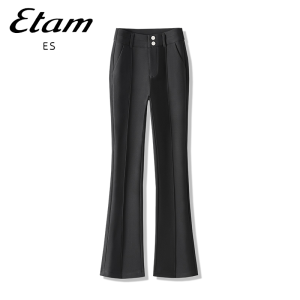 Elegantly Slim High Waist Straight Leg Pants Womens Casual Elastic Fashionable plus Size Summer New Style Comfortable Trousers