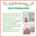 Nailbox - Móng Úp Thiết Kế Thủ Công Mẫu Thạch Gạo Nâu Tráng Gương Ngọc Trai Trắng Kết Hợp Hợp Tráng Gương Metalic Và Đính Đá. 