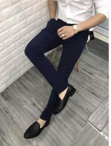 Quần tây âu nam dáng ôm vải co giãn 4 chiều chống nhăn chống xù phong cách trẻ trung Hàn Quốc.