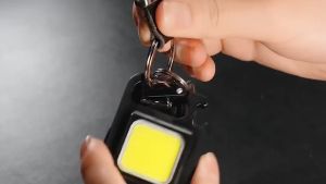 (Mua 1 tặng 1)Đèn Làm Việc COB Sạc USB Đa Năng Đèn LED Móc Khóa Mini Để Cắm Trại Ngoài Trời