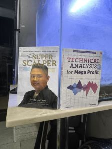 2 buku THE SUPER SCALPER dan TECHNICAL ANALYSIS FOR MEGA PROFIT
