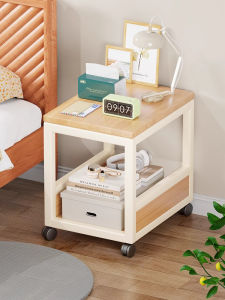 WUBUWEI | Simple Modern Compact Bedside Table Multi-level Mobile Shelf