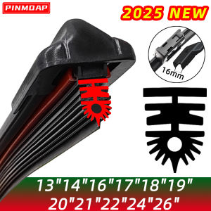 11 Layer Rubber Car Windshield Wiper Suitable For 16mm Interface 13"14"16"18"19"20"21"22"24"26"Car Wiper Blade Brush Accessories