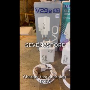 Charger Samsung 180W Handphone Fast Charging Quick Charge 3.0