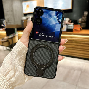 เคสโทรศัพท์ Xiaomi MixFlip หน้าจอพับ ดีไซน์แฟชั่น ด้านหลังแบบนิ่ม ด้านหน้าแบบแข็ง สำหรับผู้ชายและผู้หญิง ดีไซน์น่ารัก ดีไซน์น่ารัก