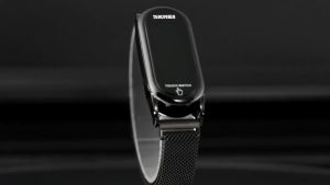 COD/BAYAR DITEMPAT Jam Tangan Wanita SKMEI 1697 Rantai Mesh Digital Water Resist Original