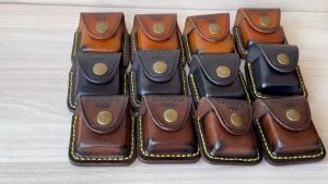 Bao da Zippo chất liệu da bò cao cấp