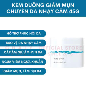 Kem dưỡng phục hồi chuyên sâu cân bằng da nhạy cảm Meishoku Repair & Balance 45g Nhật Bản
