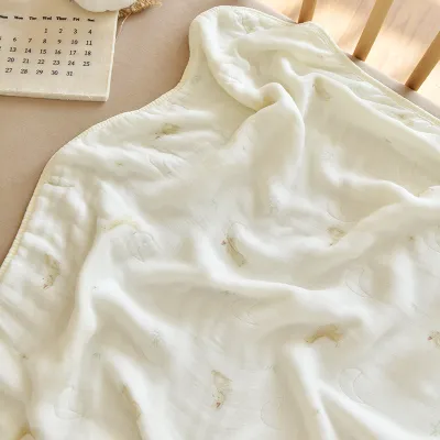ANYOUBI | Chăn Sợi Tre Bamboo Sáu Lớp Muslin Cho Bé