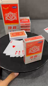 10 Bộ Bài Tây chữ A666 / Tú Lơ Khơ 52 lá dạng hộp cao cấp  sẵn 2 màu Đỏ và Xanh. Chất lượng giấy rất tốt trắng sáng