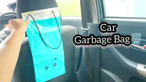 Car Rubbish Bag Disposable Plastic Trash Bag Hanging | Beg Sampah Kereta Gantung Tong Sampah Kereta Muntah Bag 汽车垃圾袋 一次性
