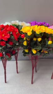 Cành hoa đổ quyên - hoa giả cao cấp - Phụ kiện trang trí