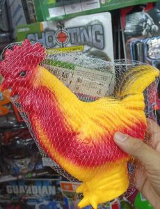 ไ่ก่โอ๊ก บีบมีเสียง ตัวใหญ่ น่ารัก เหมือนจริง