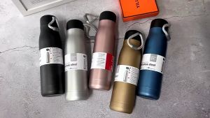 Botol Minum Sport Vacuum Stainless Steel 304 Termos 550ML Hot & Cool Tahan 12 Jam - KG