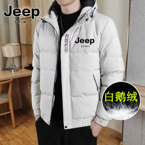 Mens down Jacket Goose down Short Lightweight Winter Coat Thickened Brand High-end Large Size Duck down Outerwear
