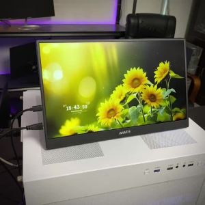 Anmite | Màn Hình Chơi Game Di Động IPS 15.6 Inch Độ Phân Giải 1920x1080 HD Hỗ Trợ Cảm Ứng Tùy Chọn Cổng USB Type-C Dùng Cho Laptop Điện Thoại Máy Tính Để Bàn Switch PS4 Xbox