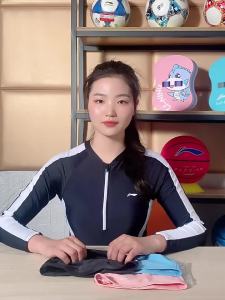 Li-Ning | Waterproof No-Pressure Swim Cap for Long Hair