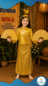 Buwan ng Wika Traditional Philippine Minadao Maranao Singkil Muslim Attire Costume for Kids Girl Cultural Events Philippines School Program  Cultural Festival Outfit