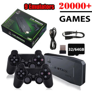 Video Game Console Built-in 20000 Games Wireless Controller TV Game Stick 4K HD Retro Mini Handheld Game Player