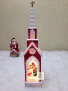 Hiasan Natal Pajangan Meja Lampu Santa Koda Natal Hampers Christmas