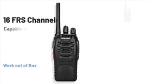 วิทยุสื่อสาร ดำ ซื้อ 1 แถม 1 สัญญาณป้องกันสัญญาณรบกวนระดับ 10 กิจกรรมนี้สามารถได้ยินได้ไกล พร้อมฟังก์ชันไฟฉาย วิทยุสำเร็จรูป 16 ช่อง เลือกช่องได้เลย ไม่ต้องจูนความถี่ ได้ 2 เครื่องพร้อมอุปกรณ์ครบ วิทยุสื่อสารระยะไกล walkie talkie
