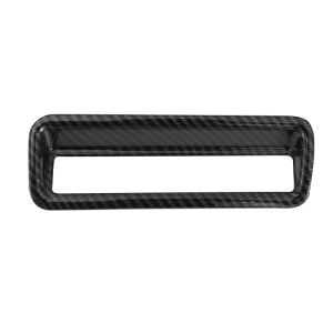 For Toyota RAV4 XA50 2019 2020 2021 2022 2023 2024 2025 Hybrid Car Headlight Switch Trim Cover Carbon Fiber Frame Accessories