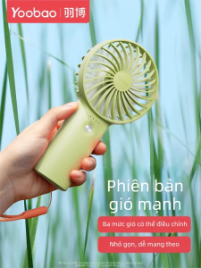 Yoobao | Quạt Gió Mạnh Có Thể Sạc USB