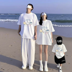 Family Cotton T-Shirts Summer