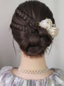 Mới Nổi Tiếng Trang Trí Mùa Xuân Trung Quốc Mẫu Mới Cảm Giác Thanh Lịch Cảm Giác Cao Cấp Hoa Ba Cạnh Cổ Điển Phụ Kiện Tóc