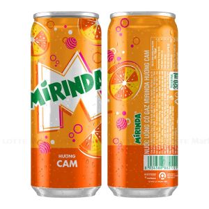 thùng 24 lon nước ngọt mirinda cam 330ml đậm đà thơm ngon đúng vi cam nhiều vitamin C tốt cho sức khỏe hạn sử dụng luôn mới